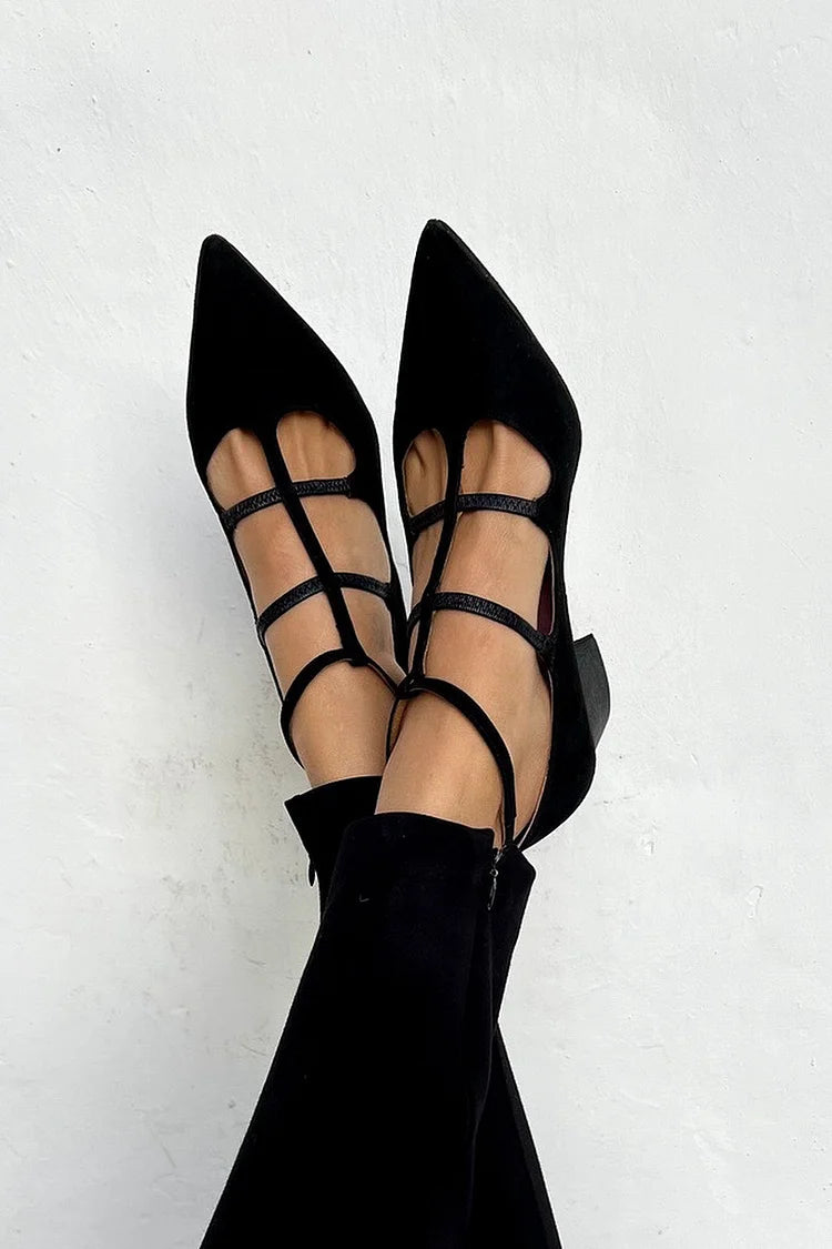 Mia | Tacones elegantes con tiras