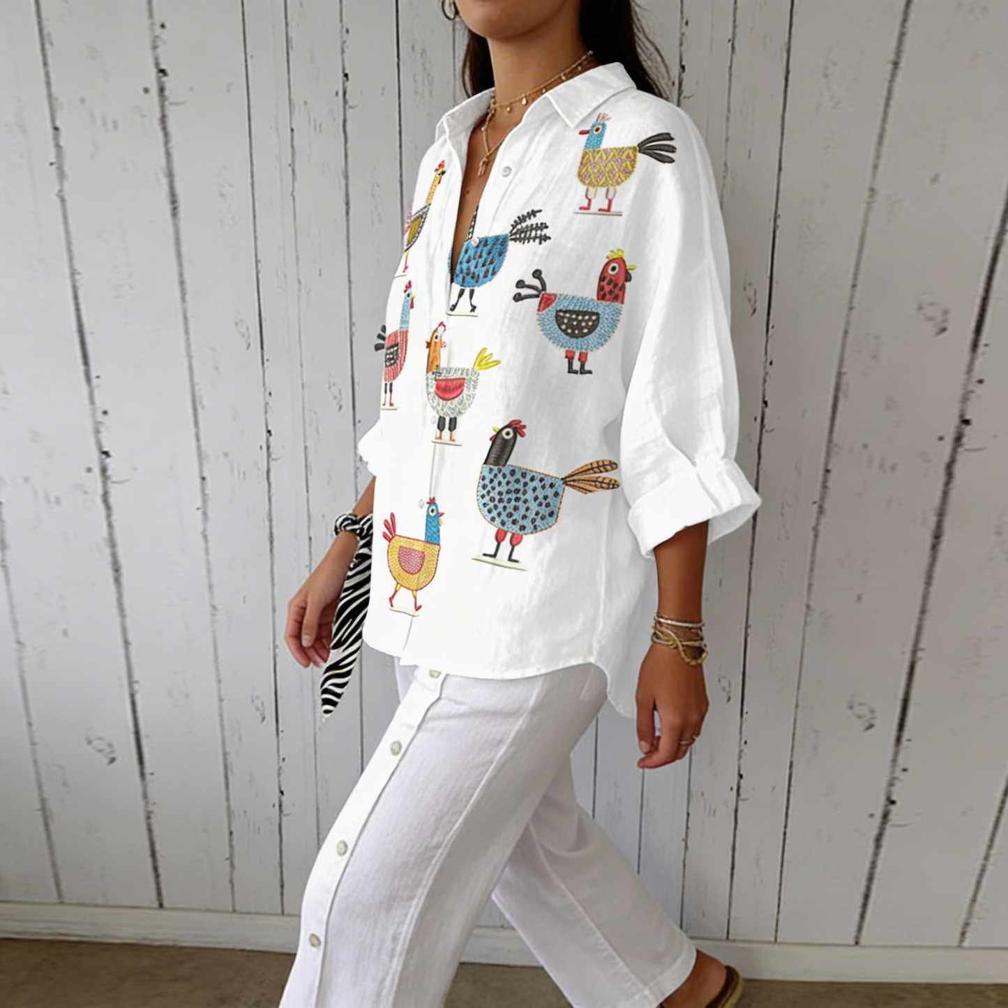 Ariana | Blusa de gallina