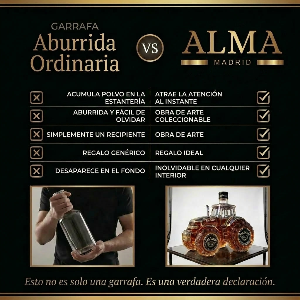 Decantador para whisky - Edición V8