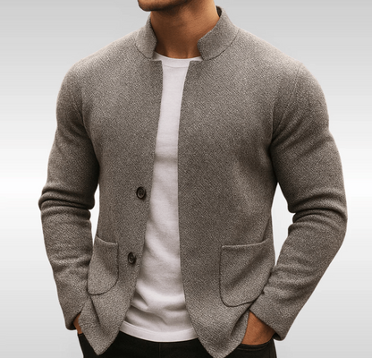 León | Chaqueta de punto elegante