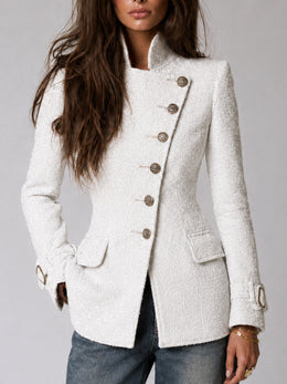 Blazer Militar Nomad Color Marfil