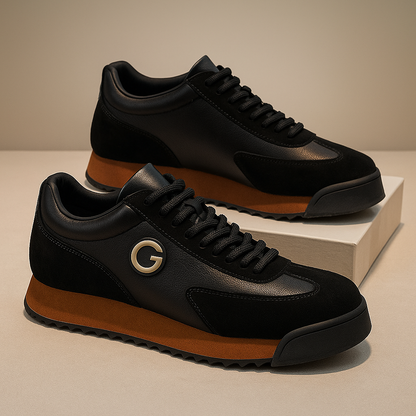 Elegantes zapatos de piel