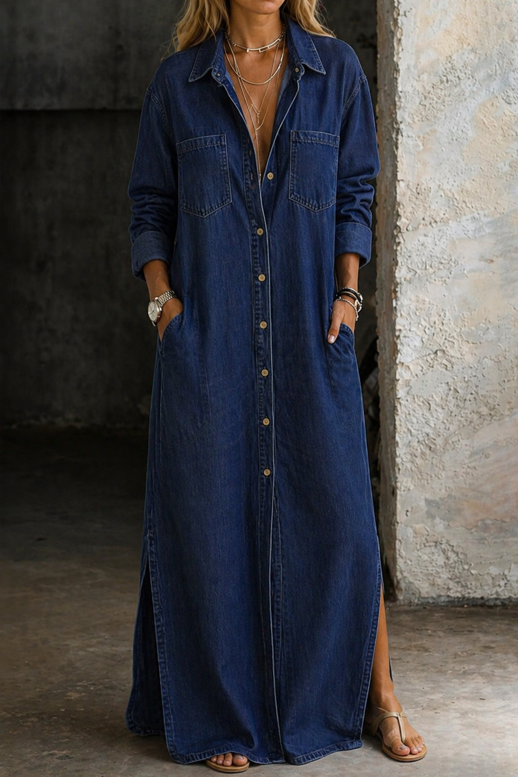 Samanta | Vestido con botones