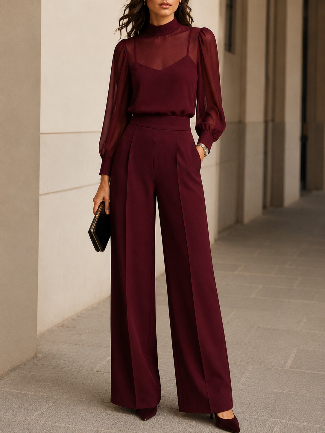 Valeria | Conjunto elegante de 3 piezas