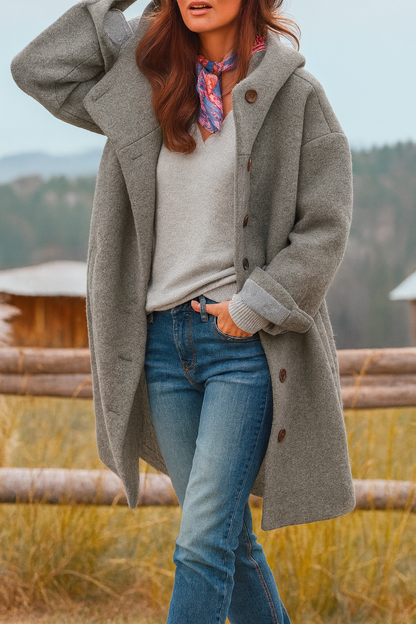 LARA | Chaqueta con capucha