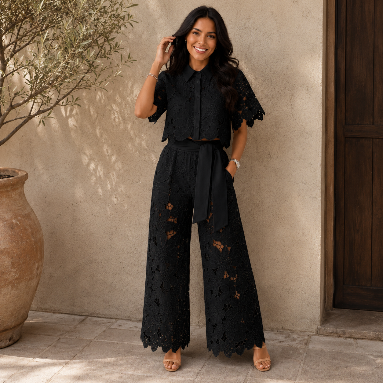 Elena  | Conjunto de dos piezas atemporal