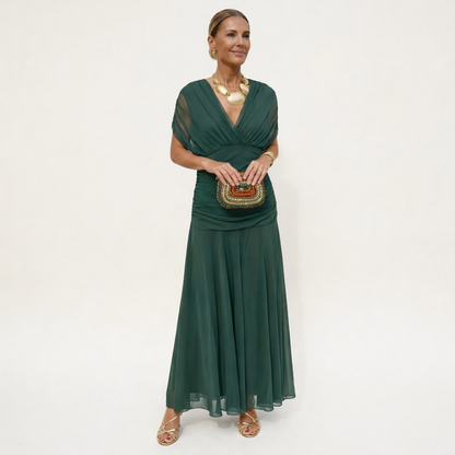 Velora | Vestido Floral con Escote en V