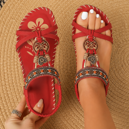 Nadia - Sandalias elegantes en estilo boho
