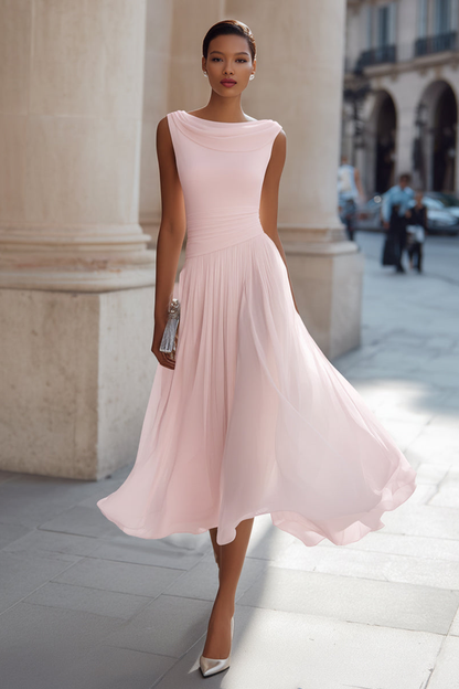 Emma | Abito Midi Elegante da Cerimonia