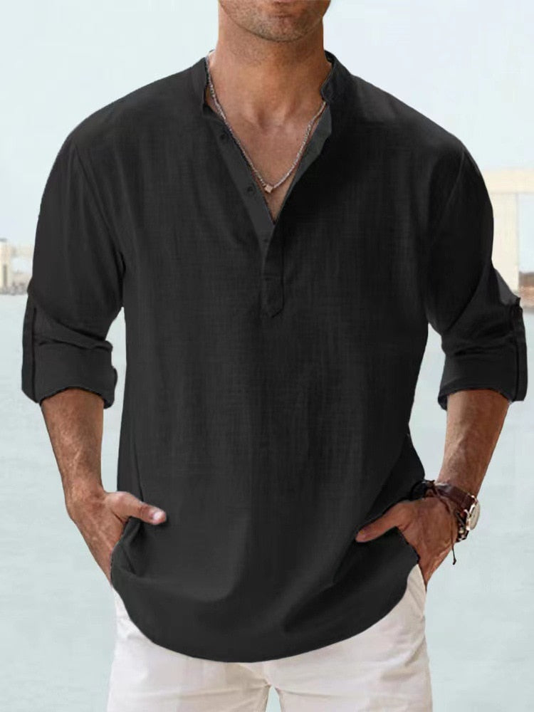 Borja | Camisa de lino traspirable