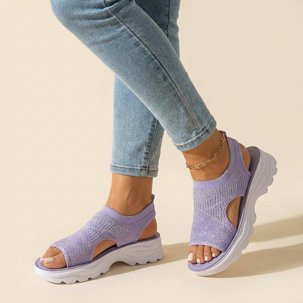 Elara | Sandalias de Plataforma