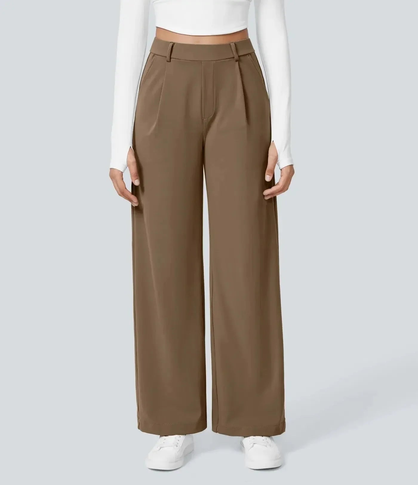 Juliana | Pantalones de cintura alta y pierna recta