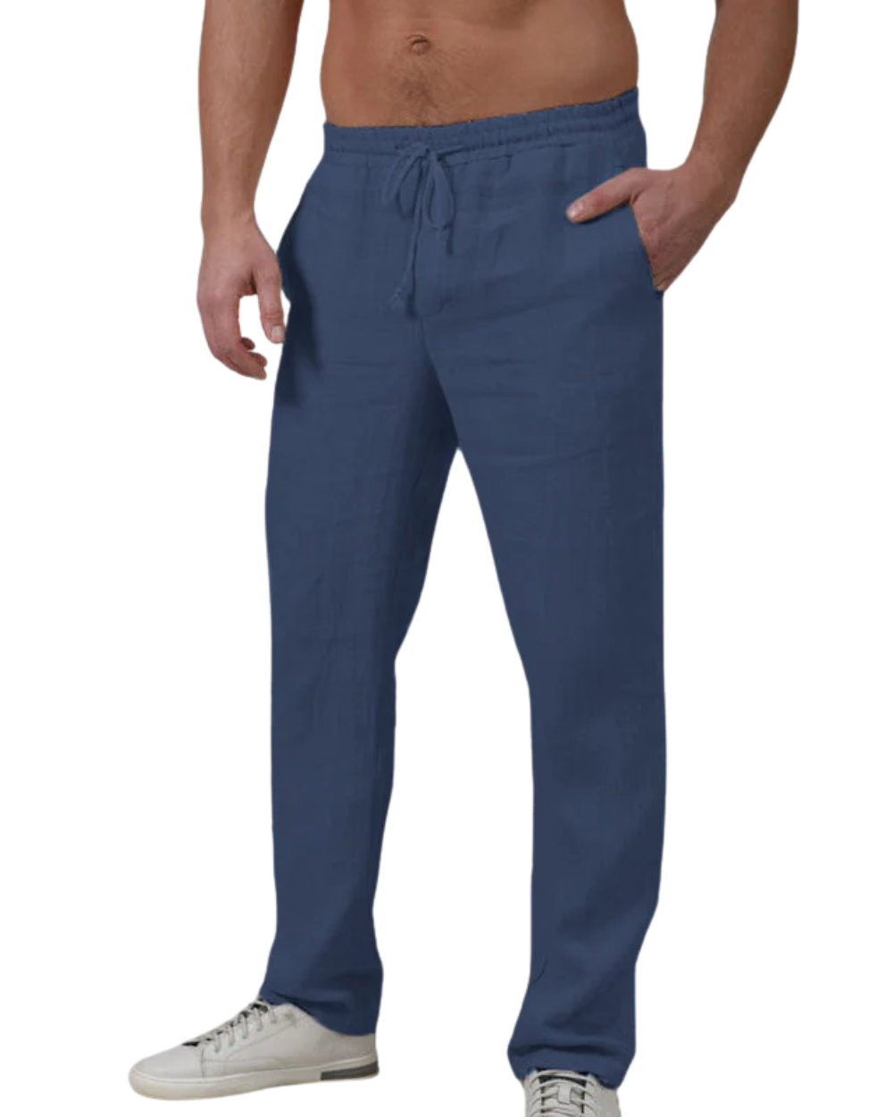 PANTALONES DE LINO ELEGANTES