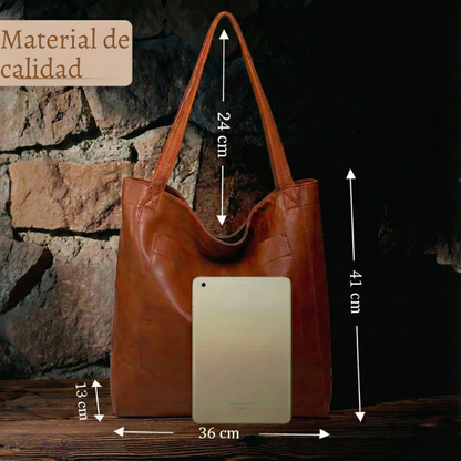 Lorena | Bolso de piel moderno y elegante