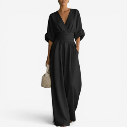 Paula | Mono elegante de caída fluida