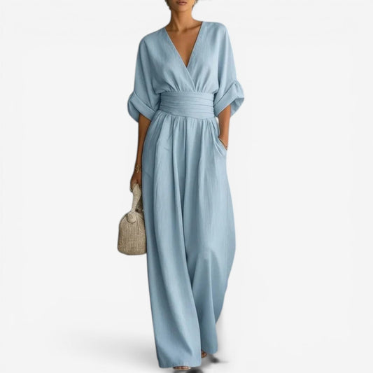 Paula | Mono elegante de caída fluida