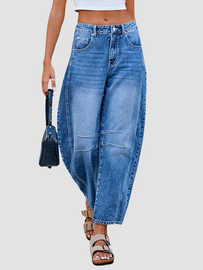 Linda | Jeans casual de campana