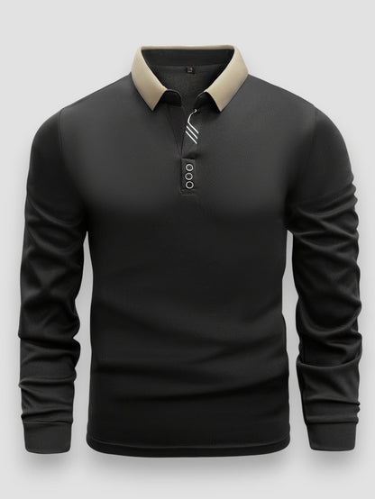 LAURENT MONACO | Polo de manga larga para hombre